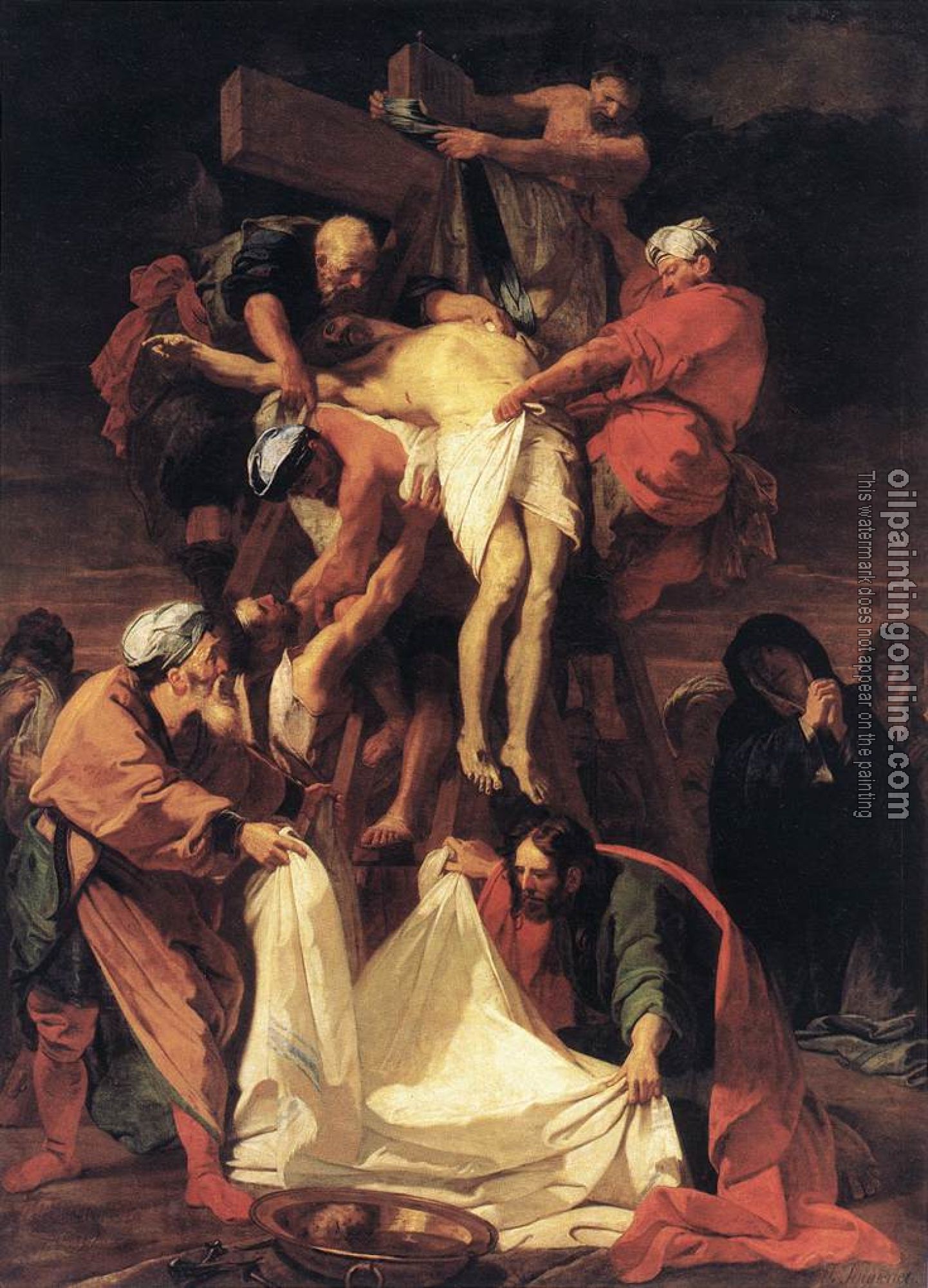 Jouvenet, Jean-Baptiste - Descent from the Cross
